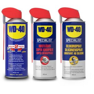 400ml Multifunktionsspray + 400ml Silikonspray + 400ml Rostlöser 40668221