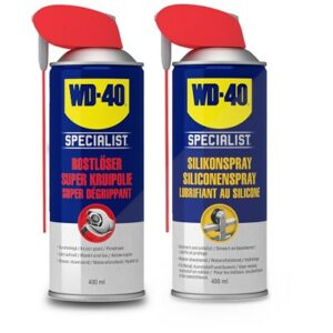 400ml Silikonspray + 400ml Rostlöser 40668224