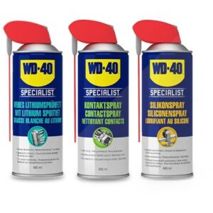 400ml Kontaktspray + 400ml Lithiumsprühfett + 400ml Silikonspray 40668220