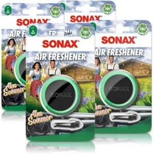 4x Lufterfrischer Autoduft Air Freshener AlmSommer 03620410