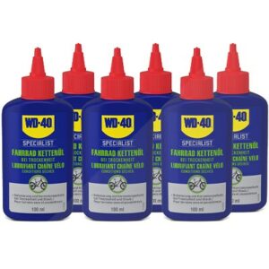 6x SPECIALIST 100ml Fahrrad Kettenöl bei Trockenheit 49695/NBA