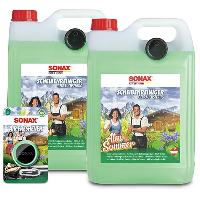 2x 5 L Scheibenreiniger Almsommer + Lufterfrischer Alm Sommer 40698553