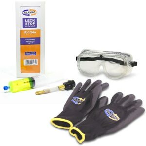 40ml Dichtmittel LeckStopp R134a + Handschuhe + Schutzbrille 40670688
