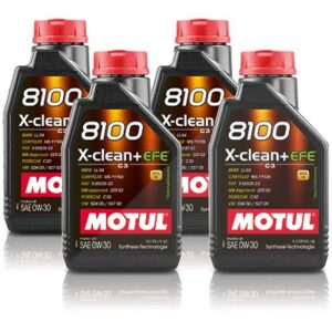 4x 1 L 8100 X-CLEAN + EFE 0W-30 111676