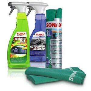 Sonax  1x 500ml InnenReiniger+2x Tücher+ 1x 750ml S  02344000 : 04165410 : 02212410