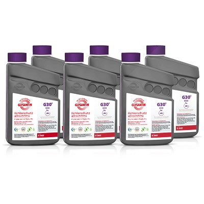 6x 1 L G30® Ready Mix ECO BMB 100 Kühlerfrostschutz Kühlerschutz 50788871