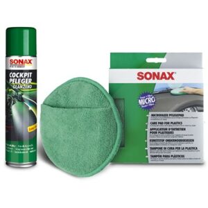 Sonax  1x 400ml CockpitPfleger Lemon+ MicrofaserPad  04172000 : 03433000