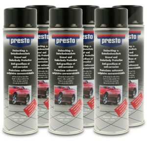 Presto  6x 500ml Steinschlagschutz schwarz  306024