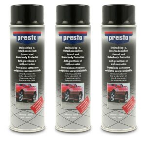 Presto  3x 500ml Steinschlagschutz schwarz  306024