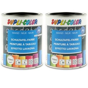 Dupli color 2x 750ml Schultafel-Farbe schwarz 368110