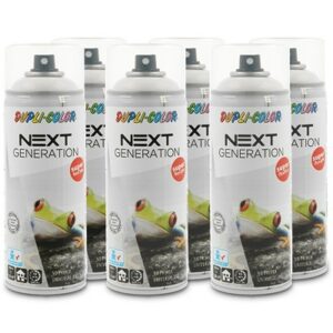 Dupli color 6x 400ml NEXT RAL 9016 verkehrsweiß glänzend 480409