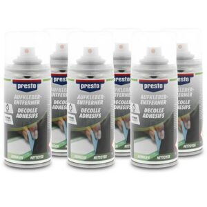 Presto  6x 150ml Aufkleberentferner  384257