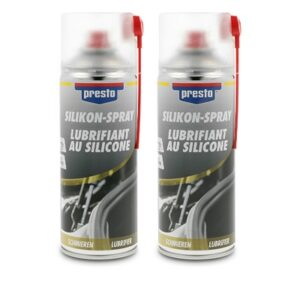 Presto  2x 400ml Silikon-Spray  306345