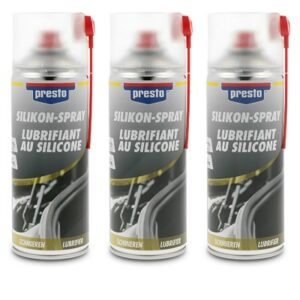 Presto  3x 400ml Silikon-Spray  306345