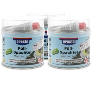 Presto 3x 1kg Füllspachtel 600115