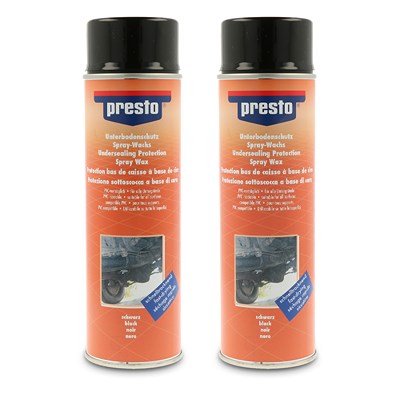 Presto 2x 500ml UBS auf Wachsbasis schwarz 690181