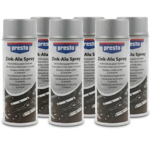 Presto 6x 400ml Zink-Alu-Spray 795664