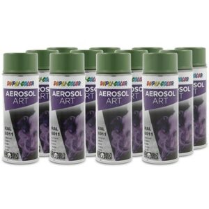 Dupli color  12x 400ml Aerosol Art RAL 6011 resedag  741203