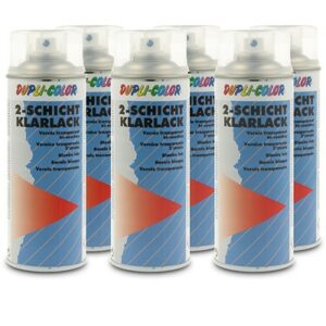 Dupli color 6x 400ml 2-Schicht-Klarlack 191695