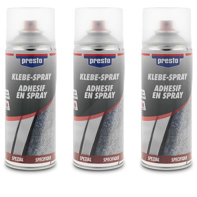 Presto  3x 400ml Klebespray  306321