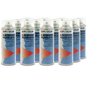 Dupli color 12x 400ml 2-Schicht-Klarlack 191695