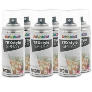 Dupli color 6x 150ml Textilspray weiß  319921