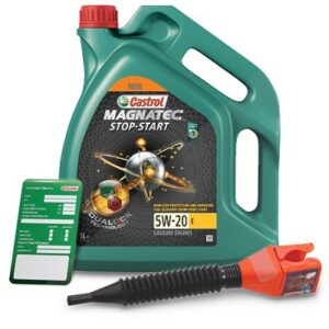 5 L Magnatec 5W-20 E + Ölwechsel-Anhänger + Einfülltrichter 15F9E5