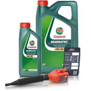 6 L Magnatec 0W-30 D + Ölwechsel-Anhänger + Einfülltrichter 15F67C