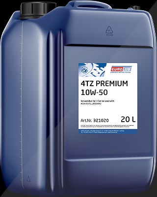 20 L 4-Takt Motoröl 4TZ PREMIUM SAE 10W/50 321020