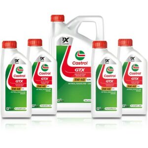 Castrol  9 L GTX 5W-40 A3/B4  15218F : 15218E