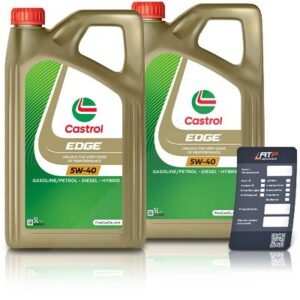 Castrol 10 L EDGE TITANIUM FST 5W-40 + Ölwechsel-Anhänger  1535F1 : DE01675