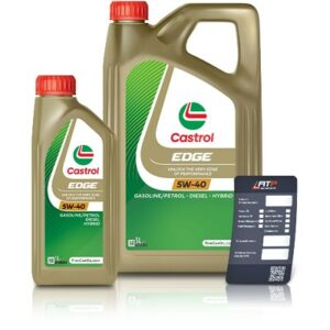 Castrol 6 L EDGE TITANIUM FST 5W-40 + Ölwechsel-Anhänger  DE01675 : 1535FA : 1535F1