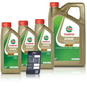 Castrol 8 L EDGE TITANIUM FST 5W-40 + Ölwechsel-Anhänger  DE01675 : 1535F1 : 1535FA