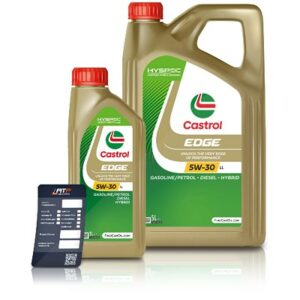 Castrol 6 L EDGE TITANIUM FST 5W-30 LL+ Ölwechsel-Anhänger  15669E : 15665F : DE01675