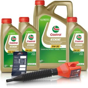 Castrol 8 L EDGE TITANIUM FST 5W-30 LL+ Ölwechsel-Anhänger  3050 : 15665F : 15669E : DE01675