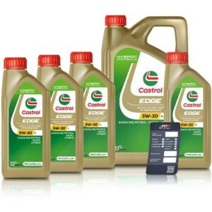 Castrol 9 L EDGE TITANIUM FST 5W-30 LL+ Ölwechsel-Anhänger  15665F : 15669E : DE01675