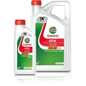 Castrol 6 L GTX 5W-40 A3/B4  15218E : 15218F