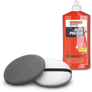 1x 500ml AutoPolitur + Hand Polierpad Ø 20 cm Set 40830643