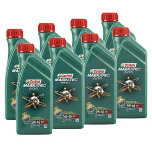 Castrol  8x 1 L Magnatec Diesel 5W-40 DPF  1502B8