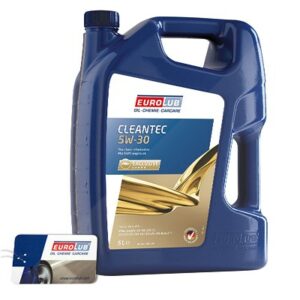 Eurolub  5 L CLEANTEC SAE 5W/30 + Ölw.-Anhänger  150791B : 349005