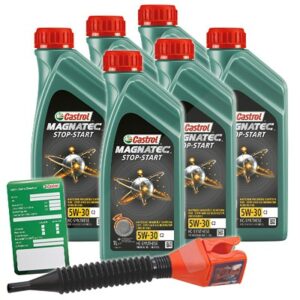 Castrol  6x 1 L Magnatec Stop-Start 5W-30 C2 + Anhä  1599DA : DE01675 : 3050