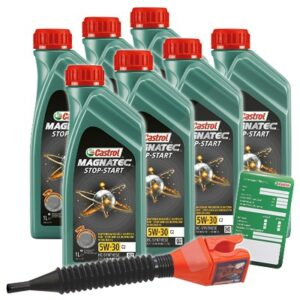 Castrol  7x 1 L Magnatec Stop-Start 5W-30 C2 + Anhä  3050 : DE01675 : 1599DA