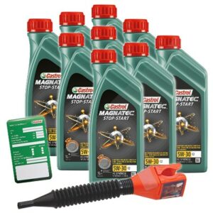 Castrol  9x 1 L Magnatec Stop-Start 5W-30 C2 + Anhä  1599DA : DE01675 : 3050