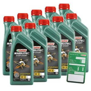 Castrol  10x 1 L Magnatec Stop-Start 5W-30 C2+Anhän  1599DA : DE01675