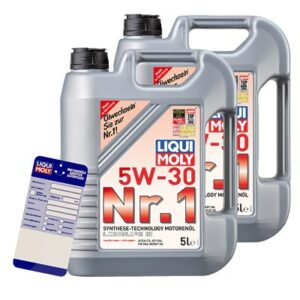 Liqui moly  10 L Nr. 1 Motorenöl 5W-30 + Anhänger  20616 : 5440