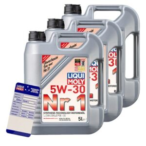 Liqui moly  15 L Nr. 1 Motorenöl 5W-30 + Anhänger  20616 : 5440