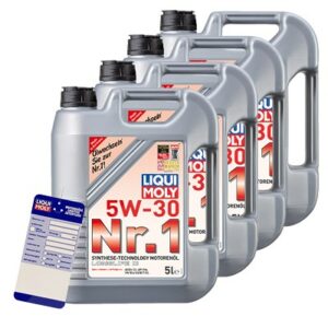 Liqui moly  20 L Nr. 1 Motorenöl 5W-30 + Anhänger  20616 : 5440