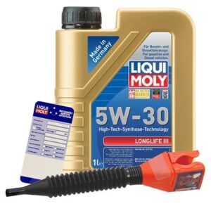 Liqui moly  1 L Longlife III 5W-30+Anhänger+Trichte  5440 : 20646 : 3050