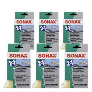 Sonax 6x ScheibenSchwamm 04171000