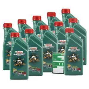 Castrol  11x 1 L Magnatec Diesel 5W-40 DPF+Anhänger  1502B8 : DE01675